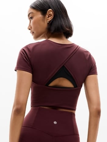 Transcend Open Back Tee