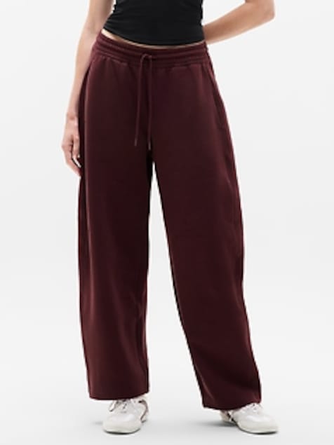 Forever Fleece Mid Rise Barrel Pant