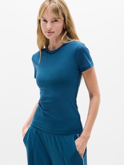 Sheer Mesh Tee