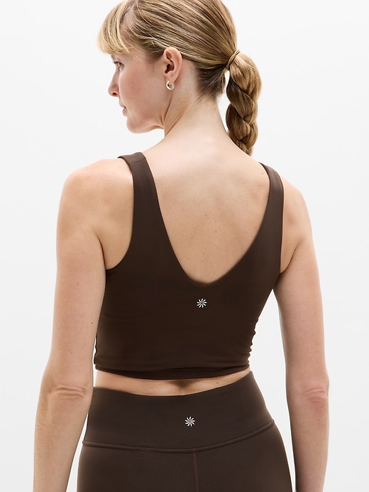 Image number 2 showing, Transcend V-Neck Crop Sports Bra A-C