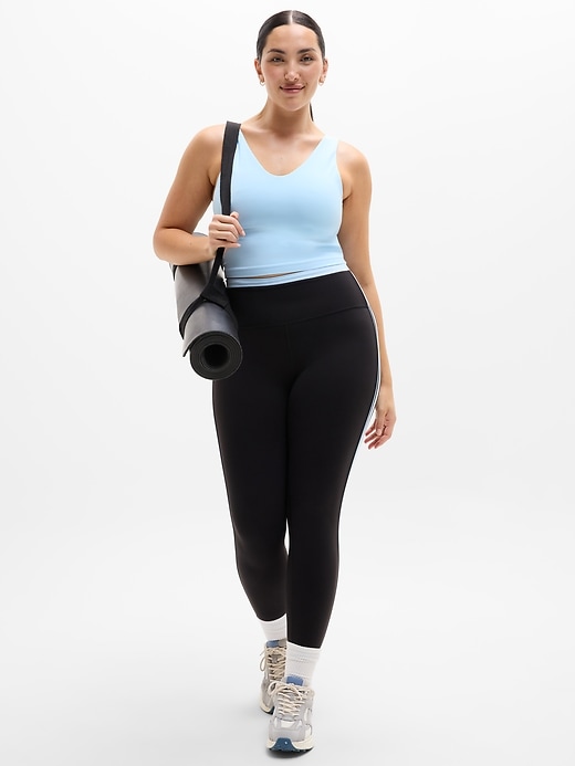 Image number 5 showing, Transcend V-Neck Crop Sports Bra D-DD