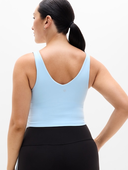 Image number 6 showing, Transcend V-Neck Crop Sports Bra D-DD
