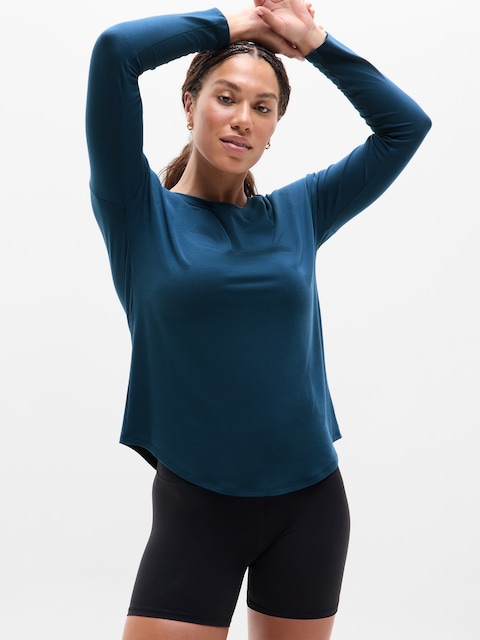 Move With Ease Top - Maritime
