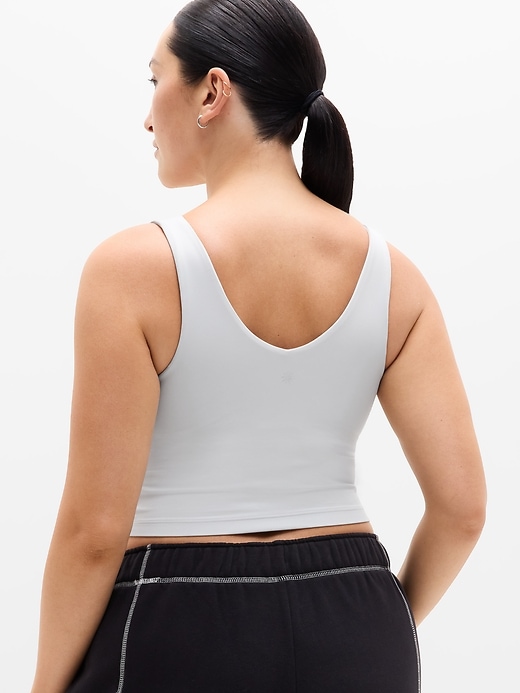 Image number 2 showing, Transcend V-Neck Crop Sports Bra D-DD