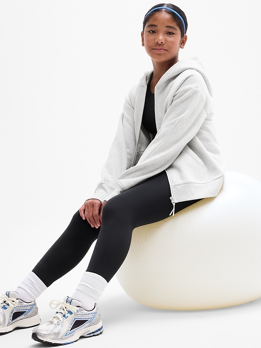 Image number 4 showing, Athleta Girl All Day Full Zip Sweatshirt