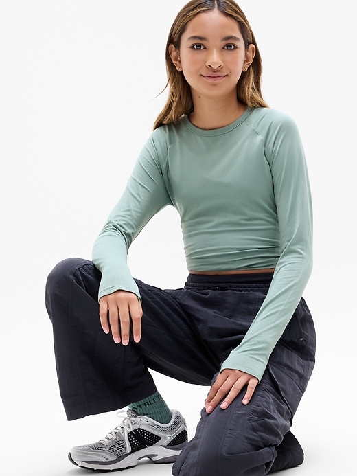 Image number 2 showing, Athleta Girl Power Up Sport Length Top