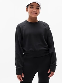 Image number 1 showing, Athleta Girl All Day Crewneck Sweatshirt