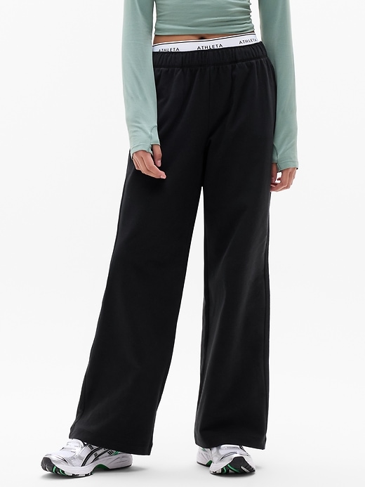 Image number 1 showing, Athleta Girl All Day Wide Leg Pant