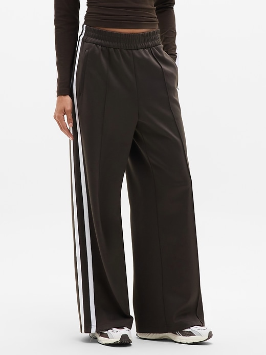 Image number 1 showing, Tempo Mid Rise Wide Leg Track Pant