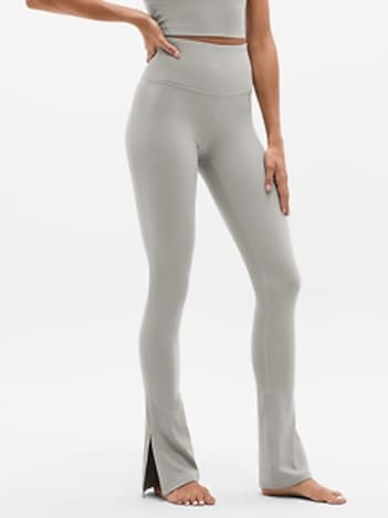 Elation Ultra High Rise Split Slim Flare Pant
