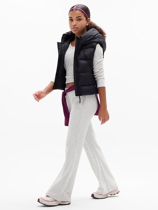 Image number 2 showing, Athleta Girl Low Rise Cozy Rib Flare Jogger