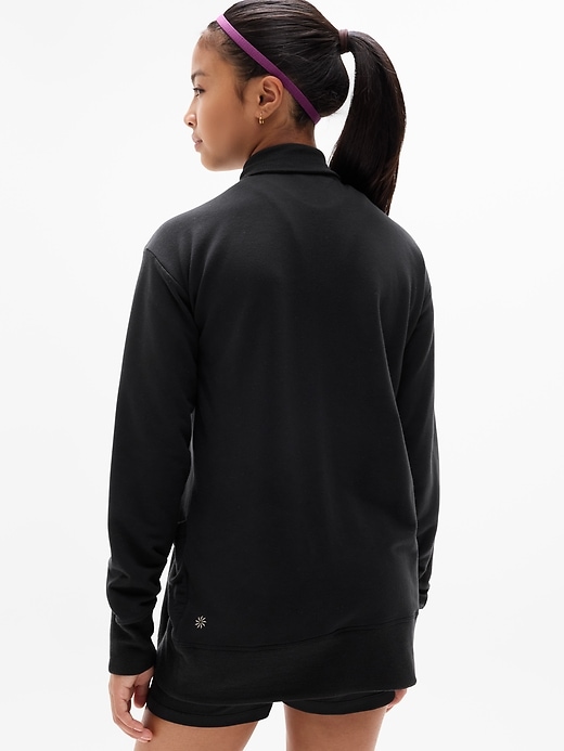 Image number 3 showing, Athleta Girl Wrap 'n Roll Cardigan