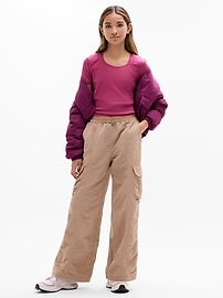 Image number 2 showing, Athleta Girl Right Moves Rib Double Up Tee