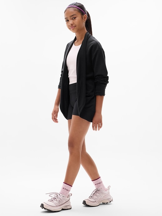 Image number 4 showing, Athleta Girl Wrap 'n Roll Cardigan