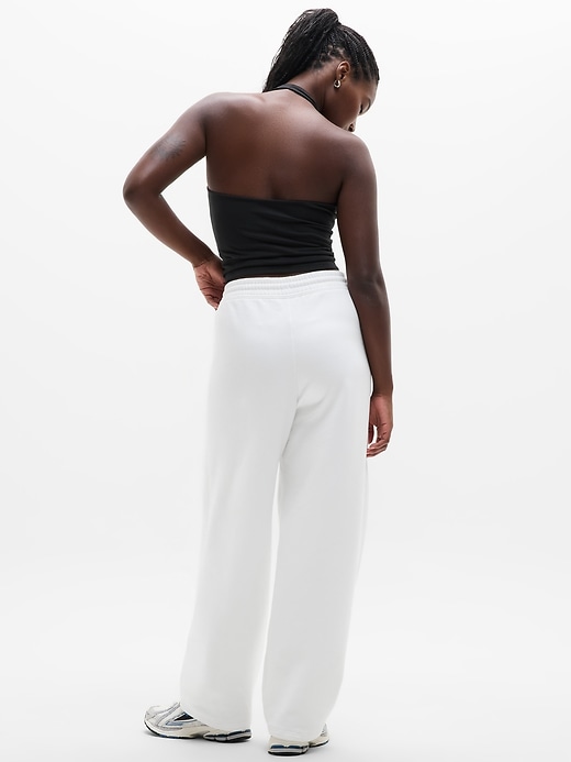 Image number 6 showing, Forever Fleece Mid Rise Barrel Pant