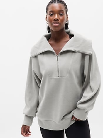 Ottoman Rib 1/4 Zip Sweatshirt
