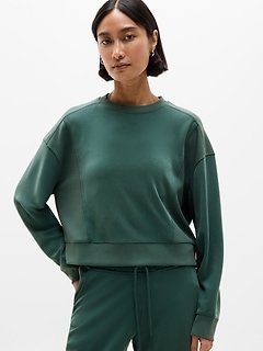 Seasoft Rib Crewneck Sweatshirt