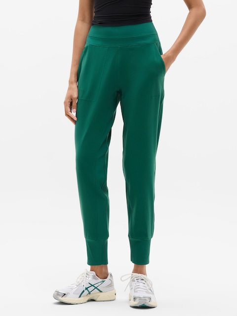Venice High Rise Jogger - Viridian