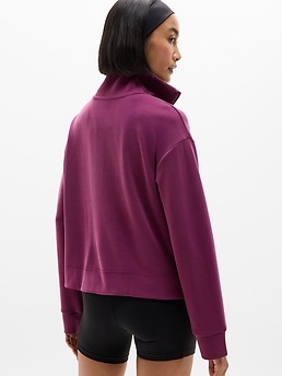 Seasoft Quarter Zip - Purple - image 3