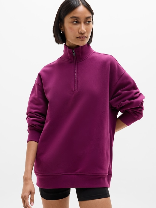 Image number 1 showing, Forever Fleece 1/4 Zip Sweatshirt