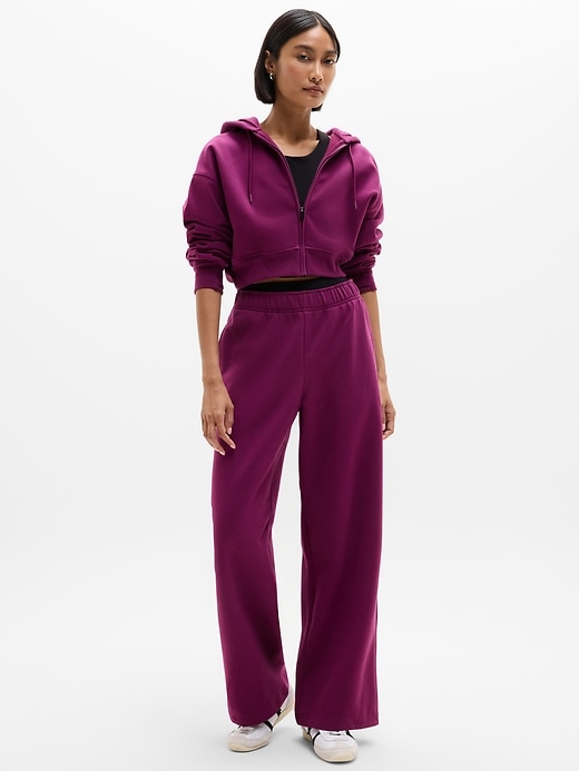 Image number 2 showing, Forever Fleece Wide Leg