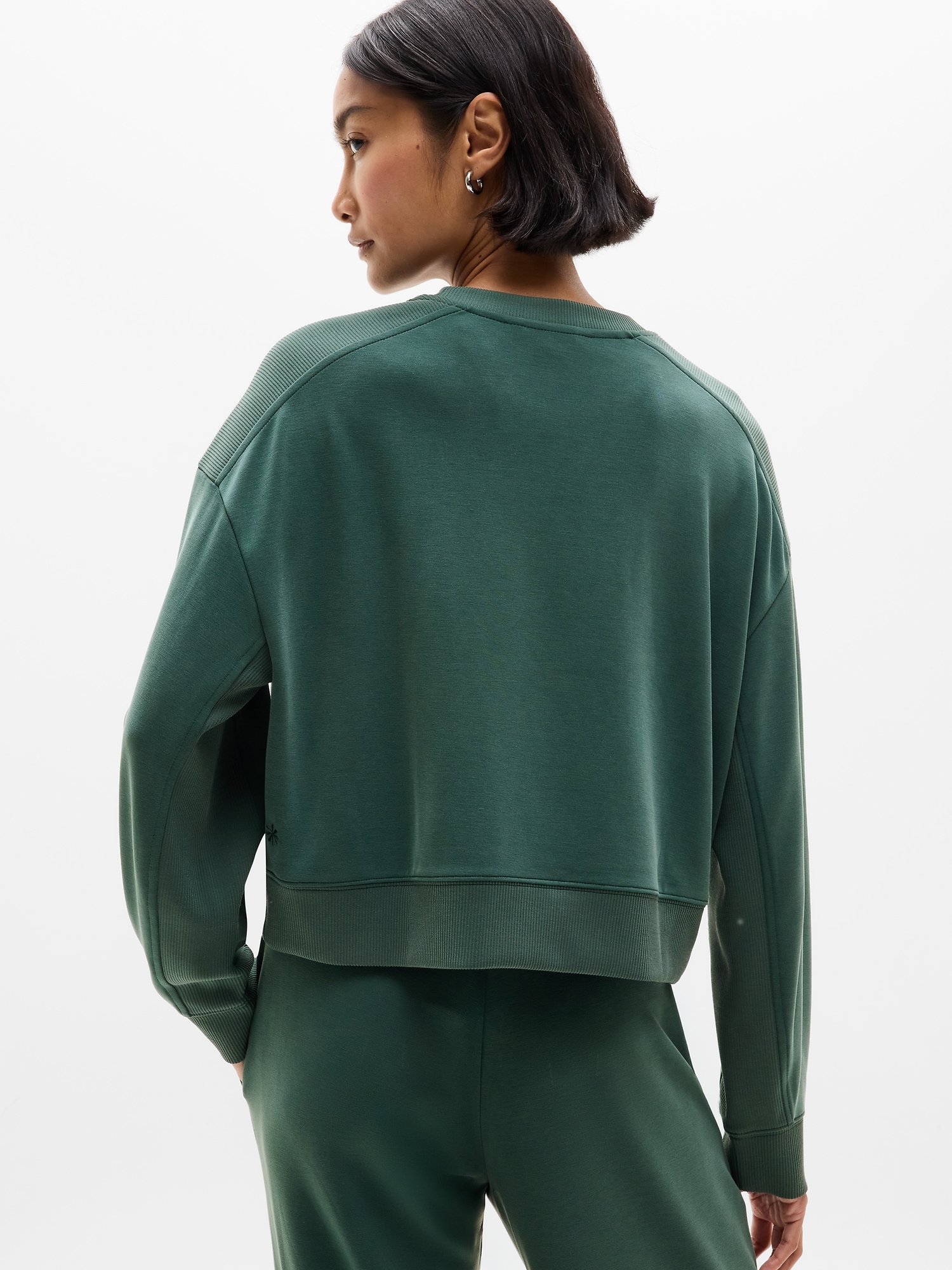 Seasoft Rib Crewneck Sweatshirt