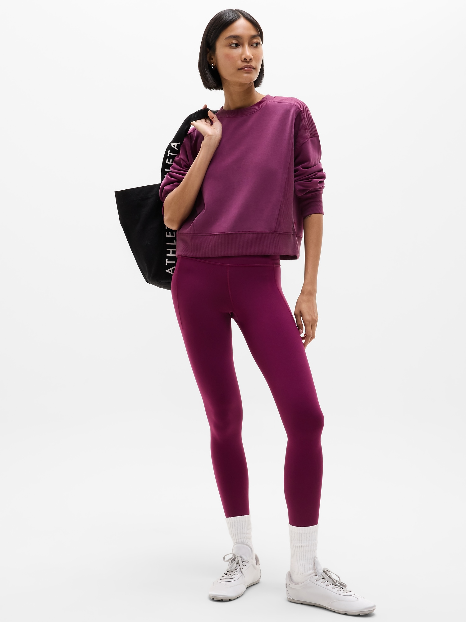Seasoft Rib Crewneck Sweatshirt