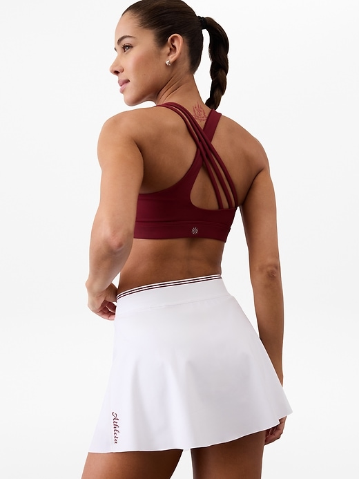 Image number 1 showing, Ace Advantage High Rise Tipped 13 1/2” Skort