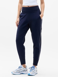 Venice High Rise Track Stripe Jogger
