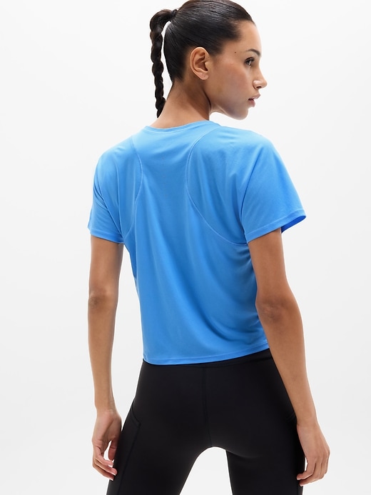 Image number 2 showing, Grid Knit Tee