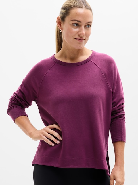Coaster Luxe Recover Sweatshirt - Plum