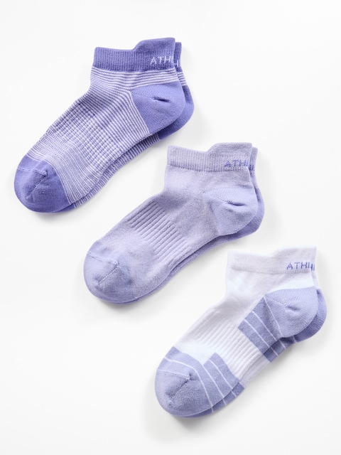 Athleta Girl Everyday Ankle Sock 3-Pack