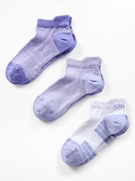 Athleta Girl Everyday Ankle Sock 3-Pack