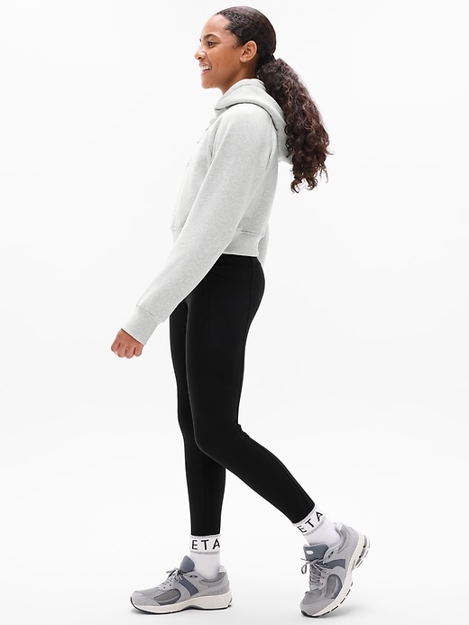 Image number 4 showing, Athleta Girl All Day Half Zip Hoodie