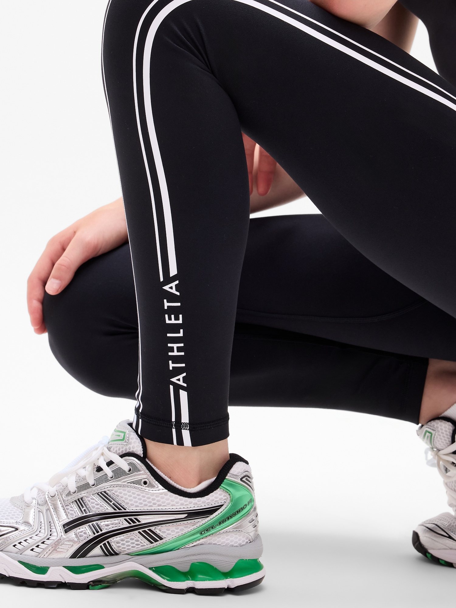 Athleta Girl High Rise Chit Chat Graphic Legging