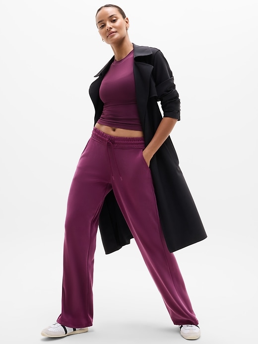 Image number 2 showing, Seasoft Mid Rise Straight Pant