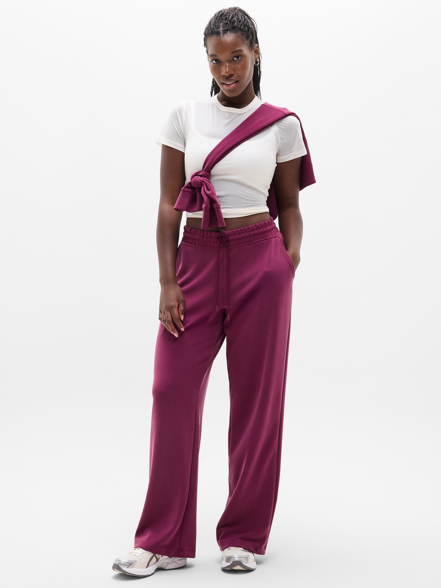 Seasoft Mid Rise Straight Pant | Athleta