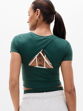 Transcend Open Back Tee