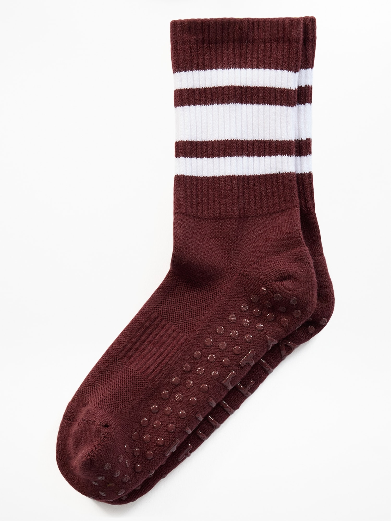 Athleta Pilates Gripper Crew Sock