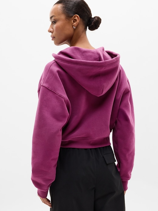 Image number 2 showing, Forever Fleece Crop Full Zip
