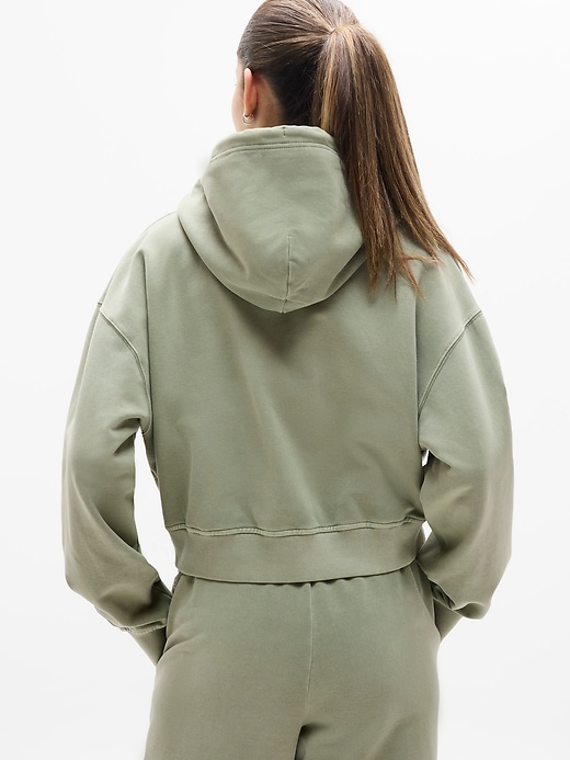 Image number 2 showing, Forever Fleece Crop Full Zip