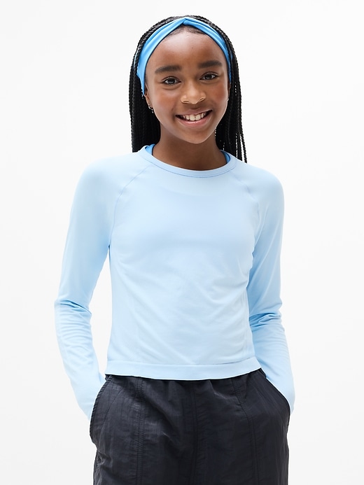 Image number 1 showing, Athleta Girl Power Up Sport Length Top