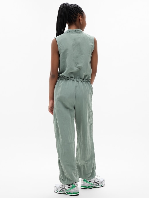 Image number 2 showing, Athleta Girl Utility Woven Jumpsuit