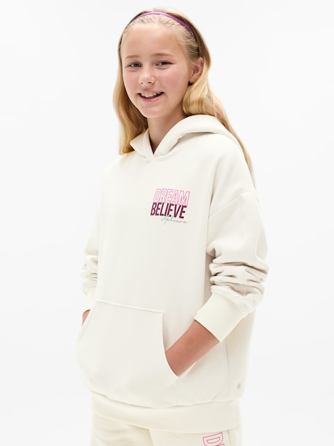 Athleta Girl All Day Oversized Hoodie - Bone