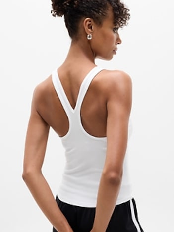 Signature Rib Y Back Tank