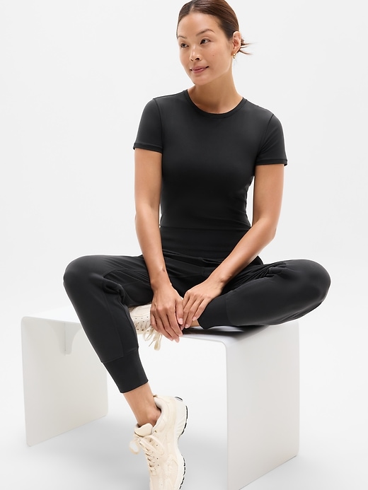 Image number 2 showing, BodyMove Short Sleeve Crew Bodysuit