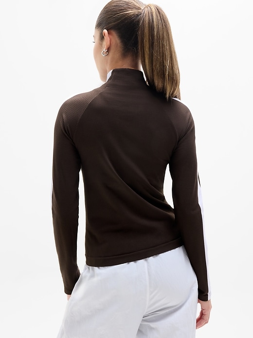 Image number 3 showing, Renew Seamless Mock Neck Top