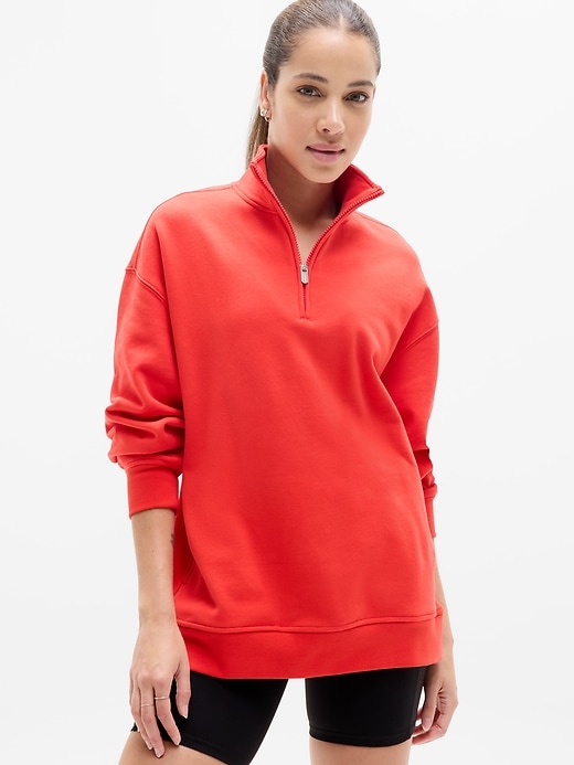 Image number 1 showing, Forever Fleece 1/4 Zip Sweatshirt