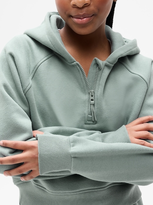 Image number 4 showing, Athleta Girl All Day Half Zip Hoodie