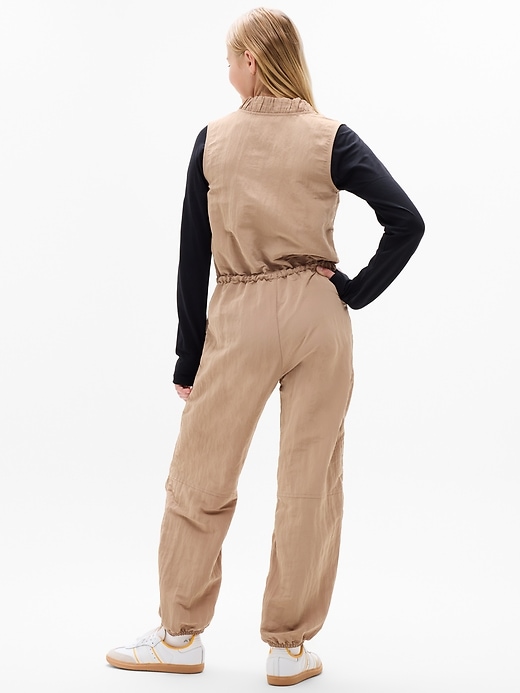 Image number 2 showing, Athleta Girl Utility Woven Jumpsuit